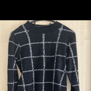 Matching sweater and skirt size 36 black