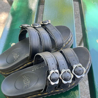 Blaire Flowers dr. Martens sandals