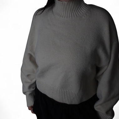 wool crop sweater