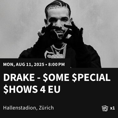 Billet Drake Zurich