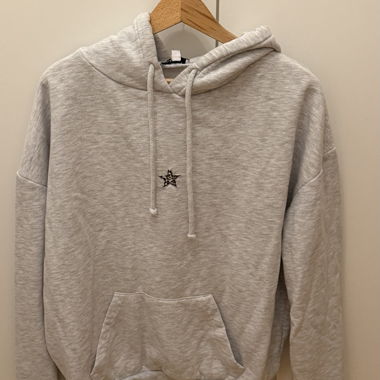 Felpa con cappuccio Grey Star - Subdued