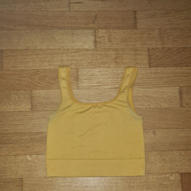 Yellow Crop Top