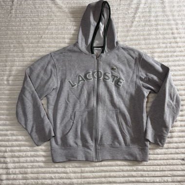 Lacoste Vintage Zip Hoodie L