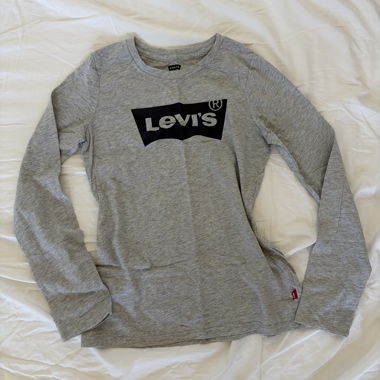 Levi's Grey Kids Long Sleeve Tee