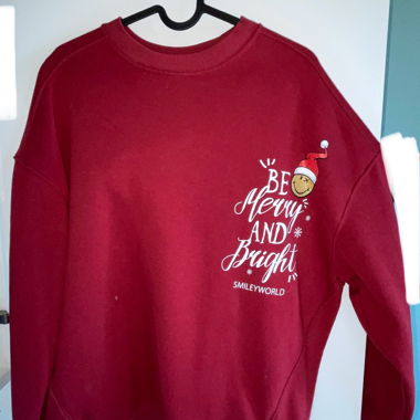 Roter Weihnachts Pullover 