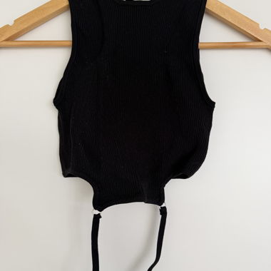 Bershka schwarzes Top