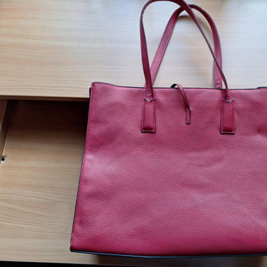 Sac à main bordeaux
