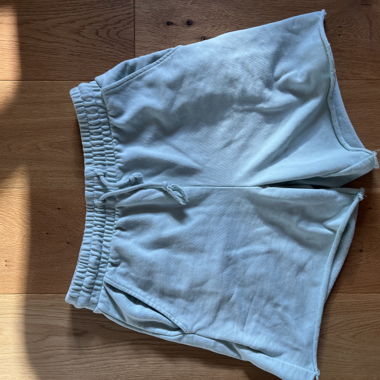 mintgrüne bequeme shorts