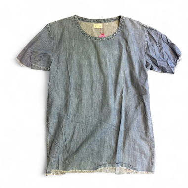 monki abito T-shirt in denim