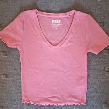 Pinkes Crop-top