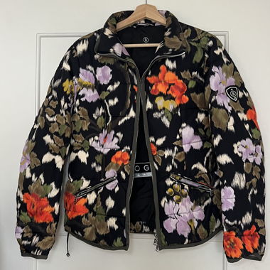 Piumino Bogner con fiori