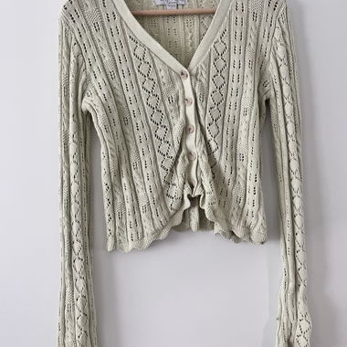 Cardigan verde