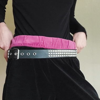 studded punk belt