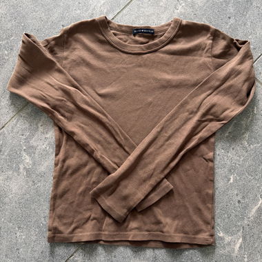 Longsleeve marrone di Brandy Melville