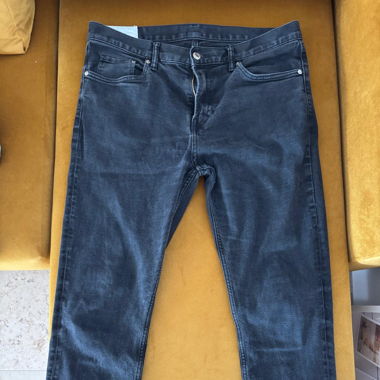 Black jeans, H&M, Slim Fit, size L (34/32)