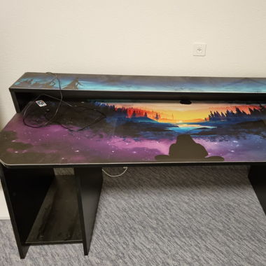 Büro-Gamingtisch