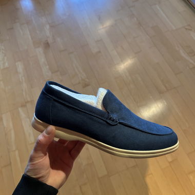 Dunkelblaue Summer Loafer