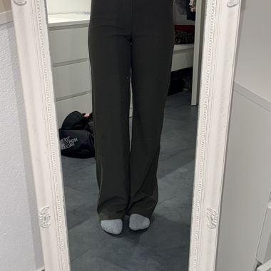 Pull and Bear fabric trousers