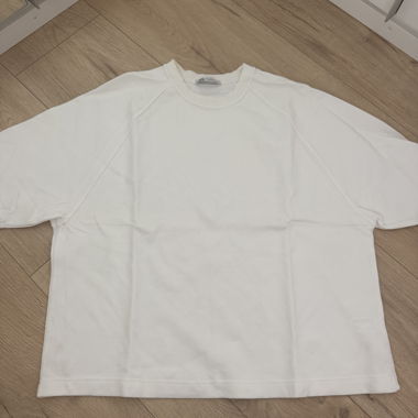 Weisses Oversize Sweatshirt