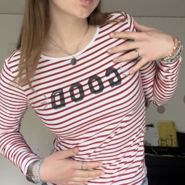 scotch&soda pinstriped longsleeve