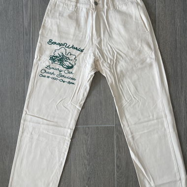 Fabric trousers