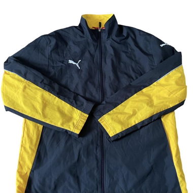 Giacca sportiva Puma gialla/nera