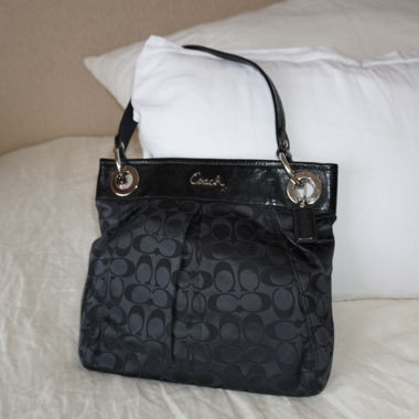Coach Black Shoulder Bag