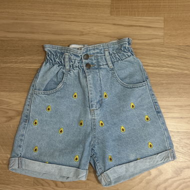 Avocado Denim Shorts