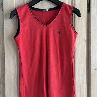 Polo Tanktop rot