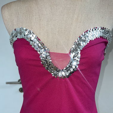 Robe fucsia 