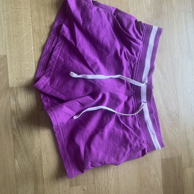 Purple shorts