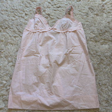 Rosa Spitzen Babydoll-Kleid