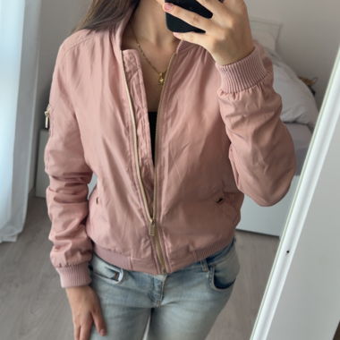 Blouson rose 