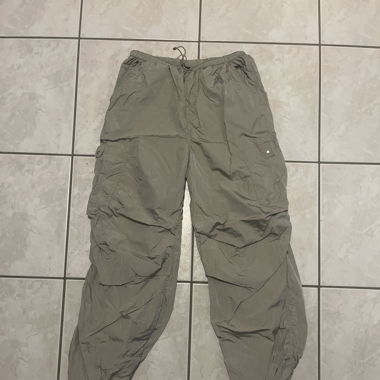 Green Parachute Pants