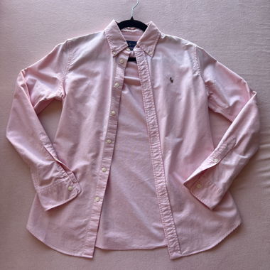 Ralph Lauren Hemd rosa Custom Fit