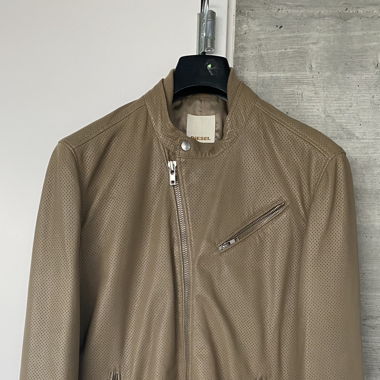 DIESEL Leather Jacket 