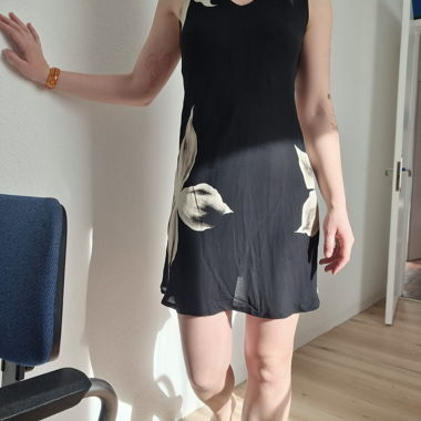 Black Floral Dress
