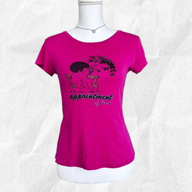 Super süsses fuchsia-pink Baby-T-Shirt