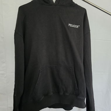 PEGADOR Hoodie schwarz XL