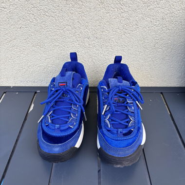 Fila Disruptor V Low in der Farbe Royal Blue