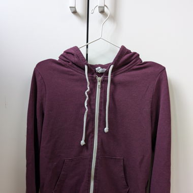 H&M Kapuzenpullover weinrot Grösse S