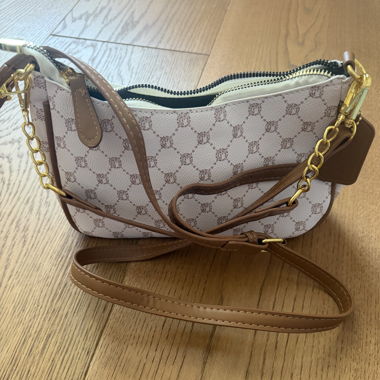 Borsa a tracolla marrone