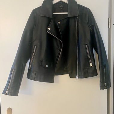 Kunstleder Jacke