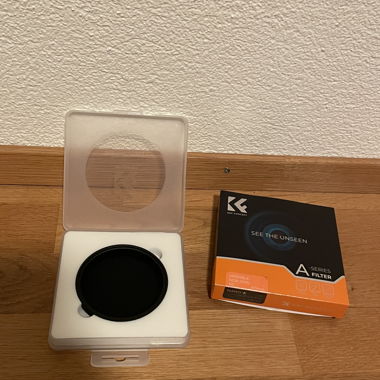 K&F Concept Variabler ND-Filter ND8 bis ND2000
