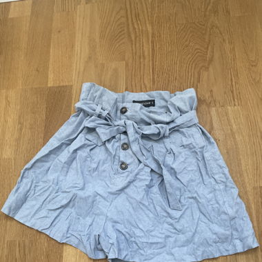 Blaue elegante kurze Stoffhosen 