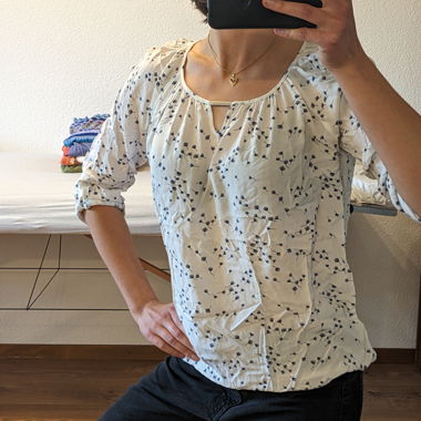 Floral Pattern Blouse
