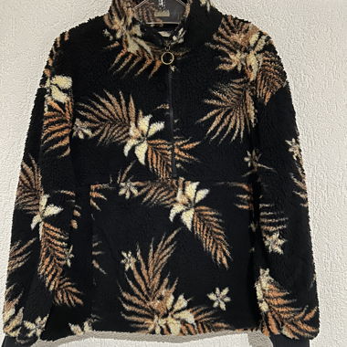 sweat zippé à capuche chaud