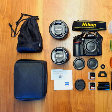 Nikon D7100 Fotoausrüstung