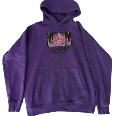 Evangelion Hoodie lila