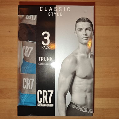 CR7 Cristiano Ronaldo trunk boxers 3-pack